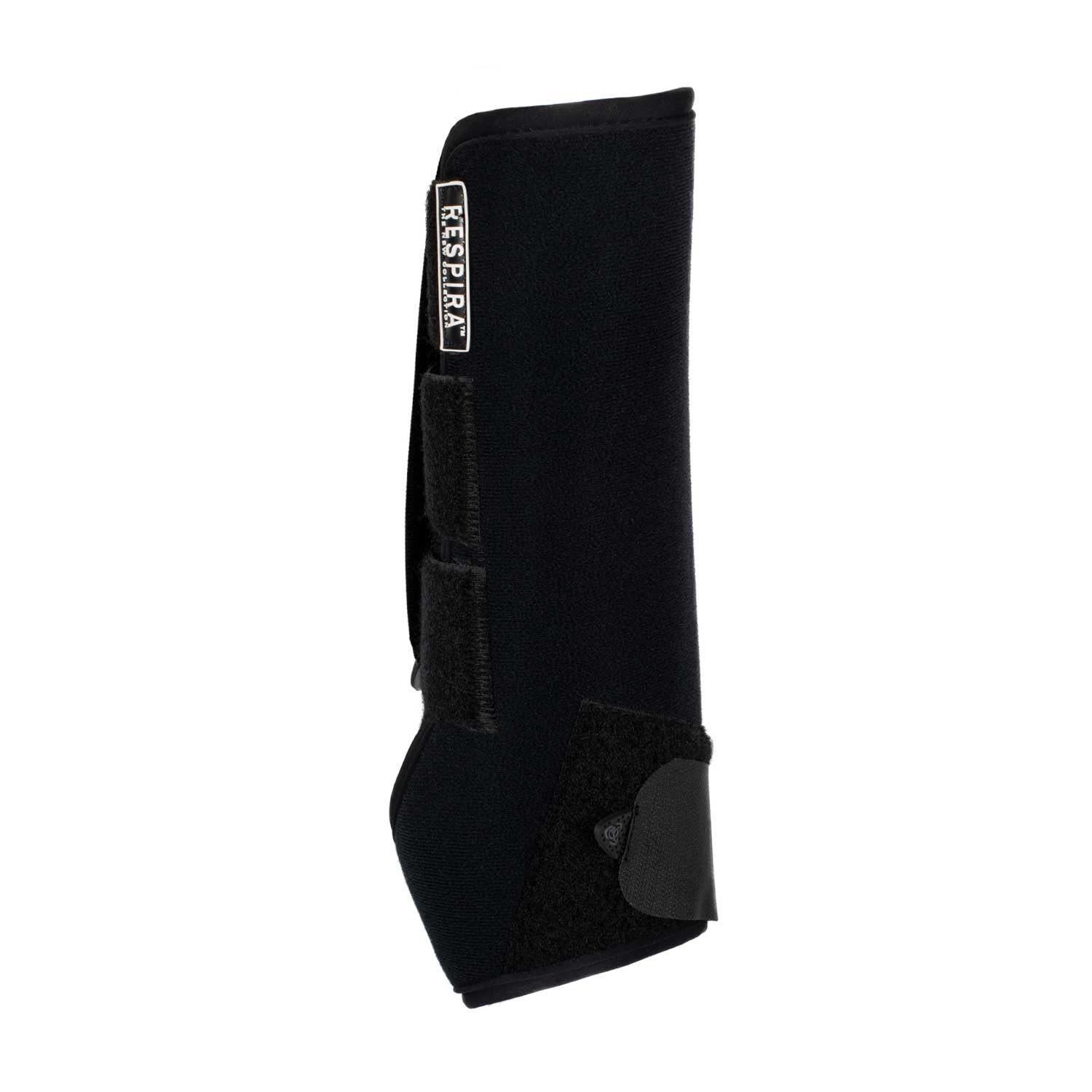 Protectores traseros de neopreno para las patas traseras Acavallo - Negro