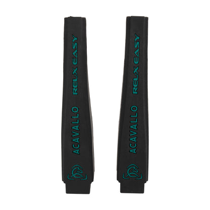 Soporte de brazo multicolor Rel-x Easy silicona Acavallo - Black/Hunter Green