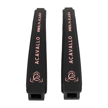 Soporte de brazo multicolor Rel-x Easy silicona Acavallo - Black/Pink