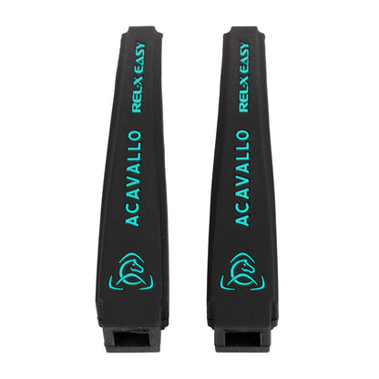 Soporte de brazo multicolor Rel-x Easy silicona Acavallo - Black/Tiffany