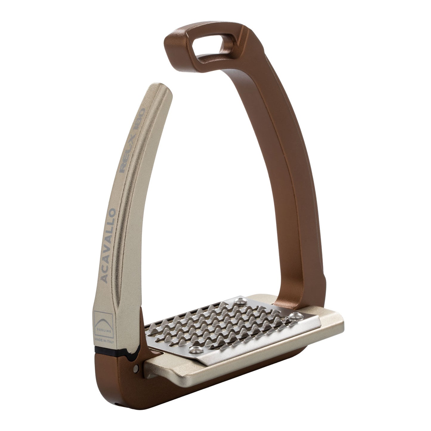 Estribos rel-x 180 Acavallo - Golden Brown