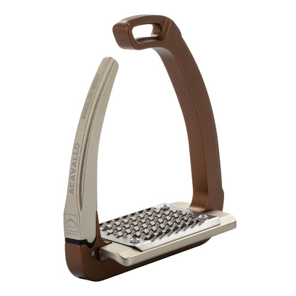 Estribos rel-x 180 Acavallo - Golden Brown