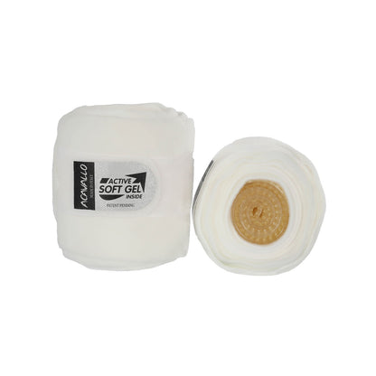 Bandas de gel y pilas Acavallo - Blanco