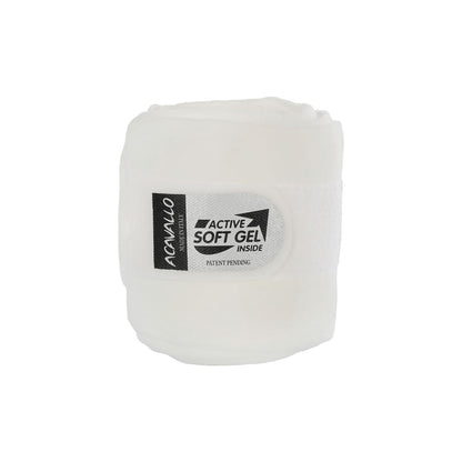 Bandas de gel y pilas Acavallo - Blanco