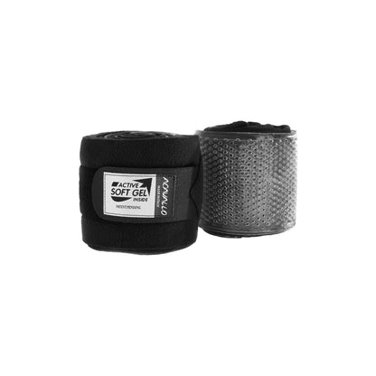 Bandas de gel y pilas Acavallo - Negro