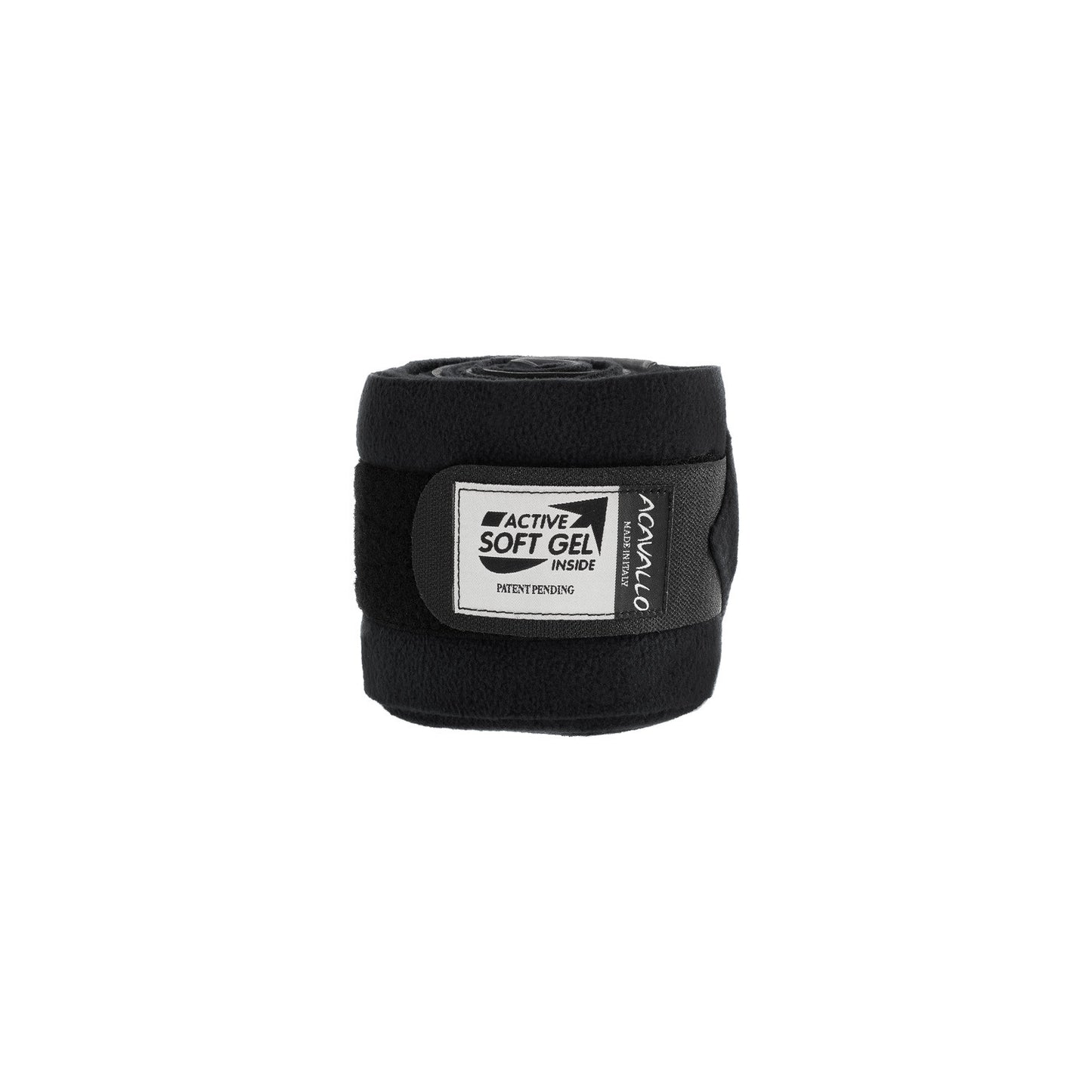 Bandas de gel y pilas Acavallo - Negro