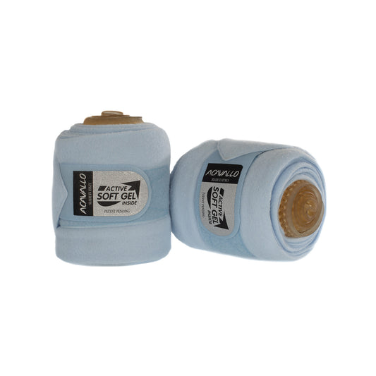 Bandas de gel y pilas Acavallo - Azul claro
