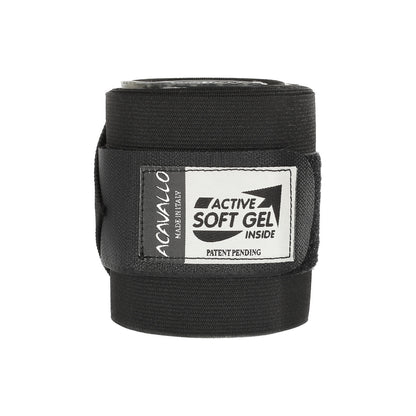 Bandas elásticas gel Classic Acavallo - Negro