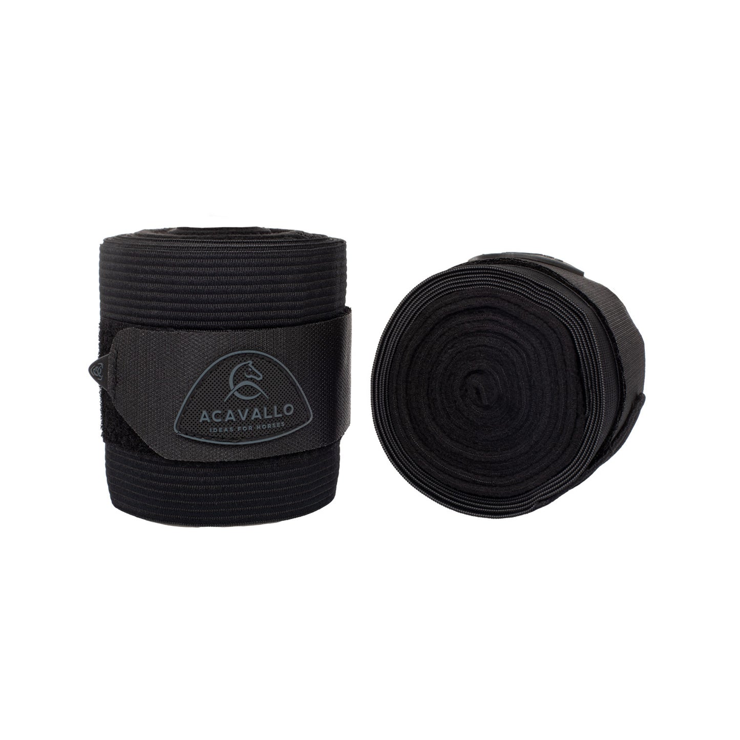 Bandas elásticas de trabajo polar Acavallo - Negro