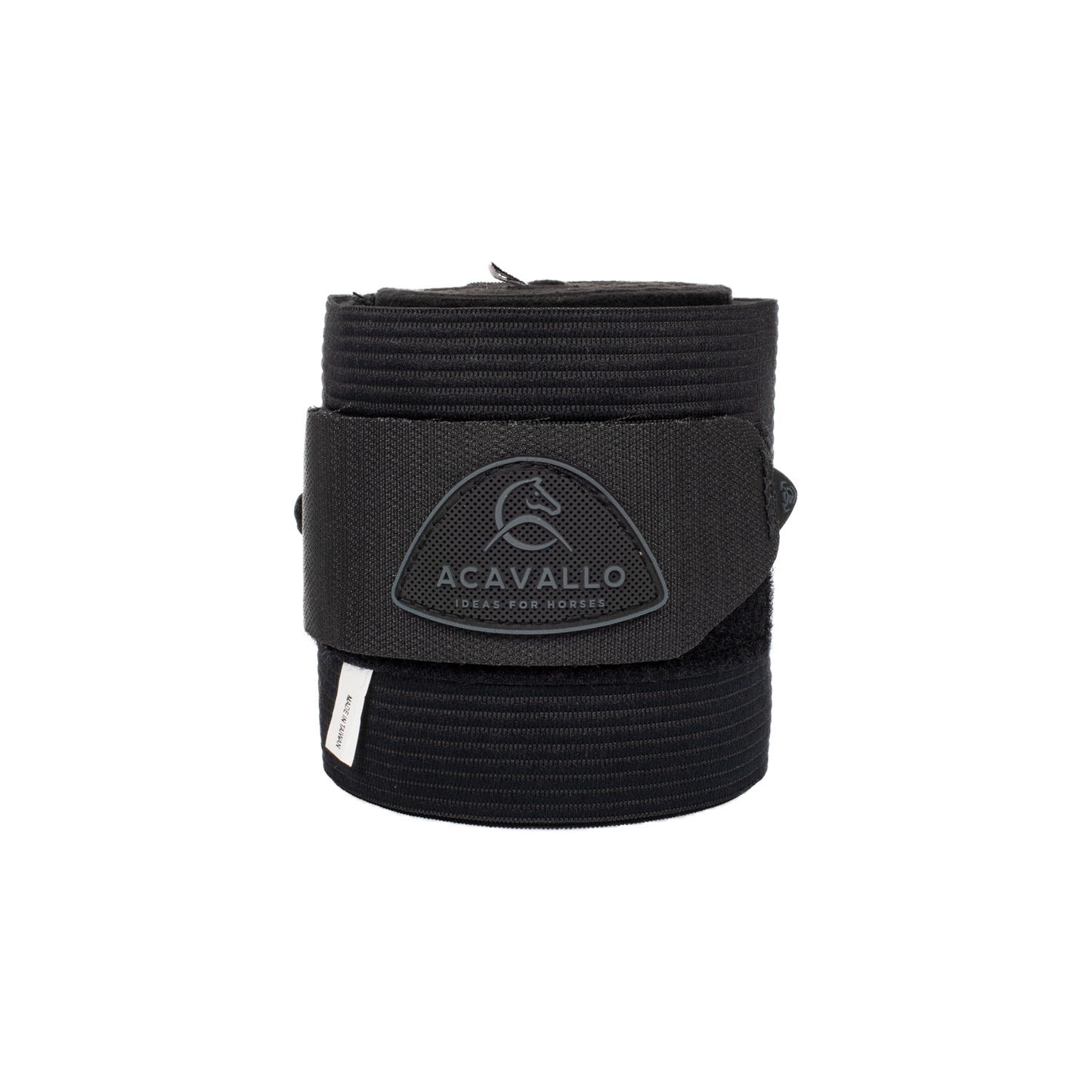 Bandas elásticas de trabajo polar Acavallo - Negro