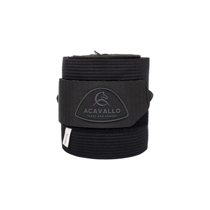 Bandas elásticas de trabajo polar Acavallo - Negro