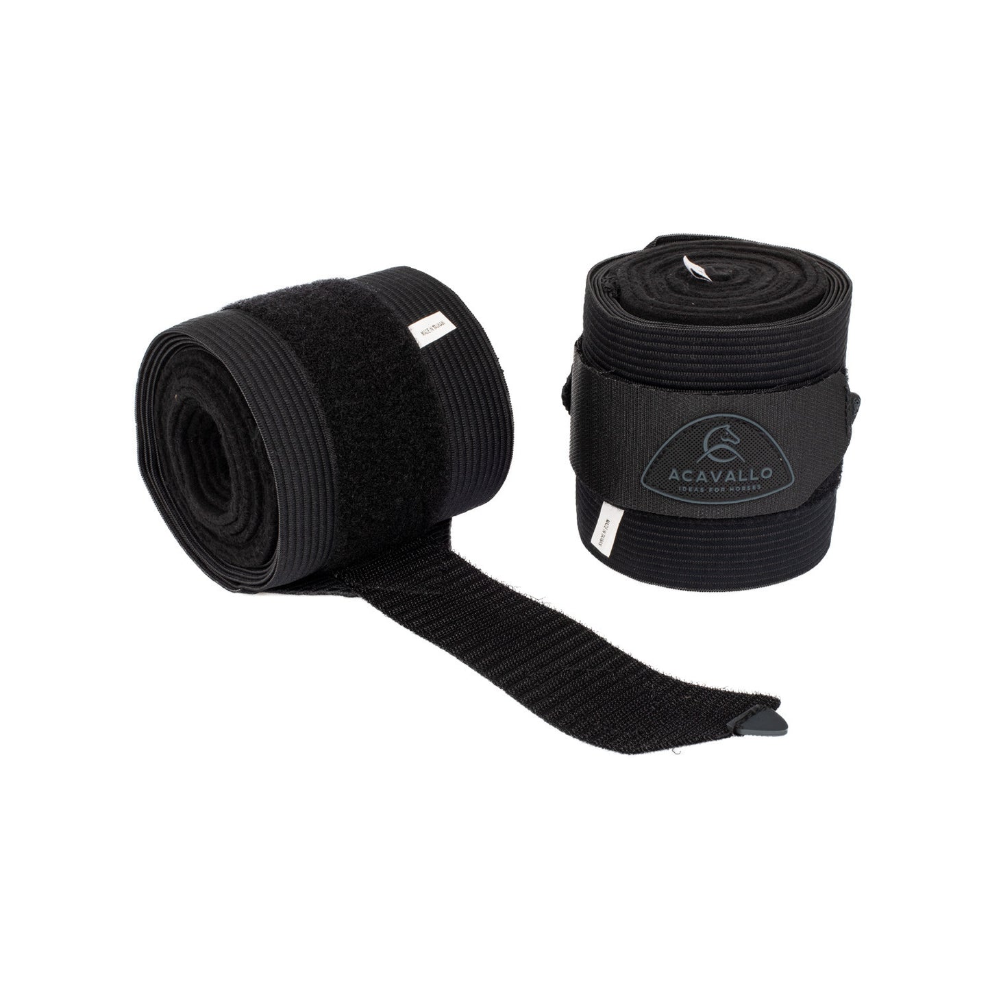 Bandas elásticas de trabajo polar Acavallo - Negro