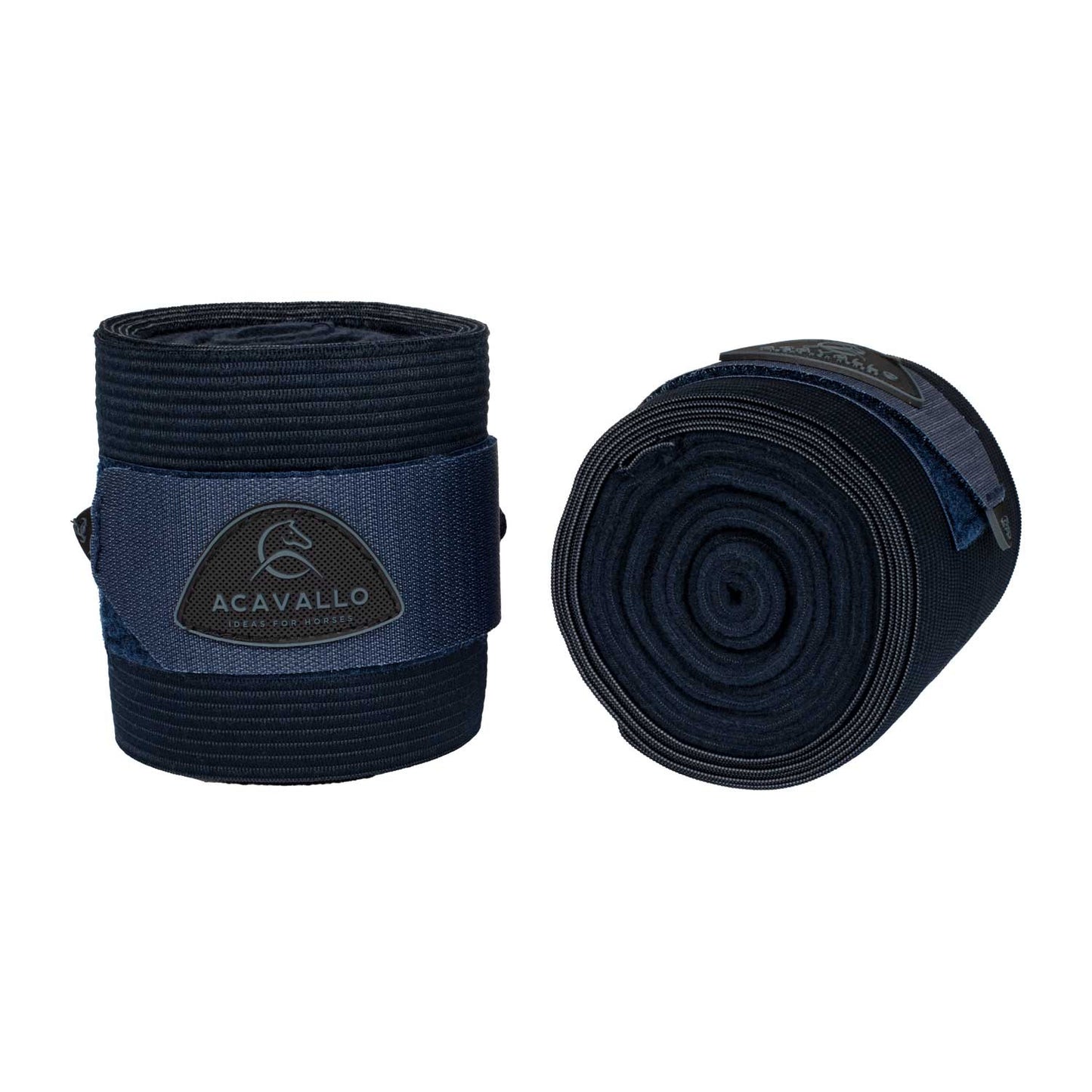 Bandas elásticas de trabajo polar Acavallo - Azul marino