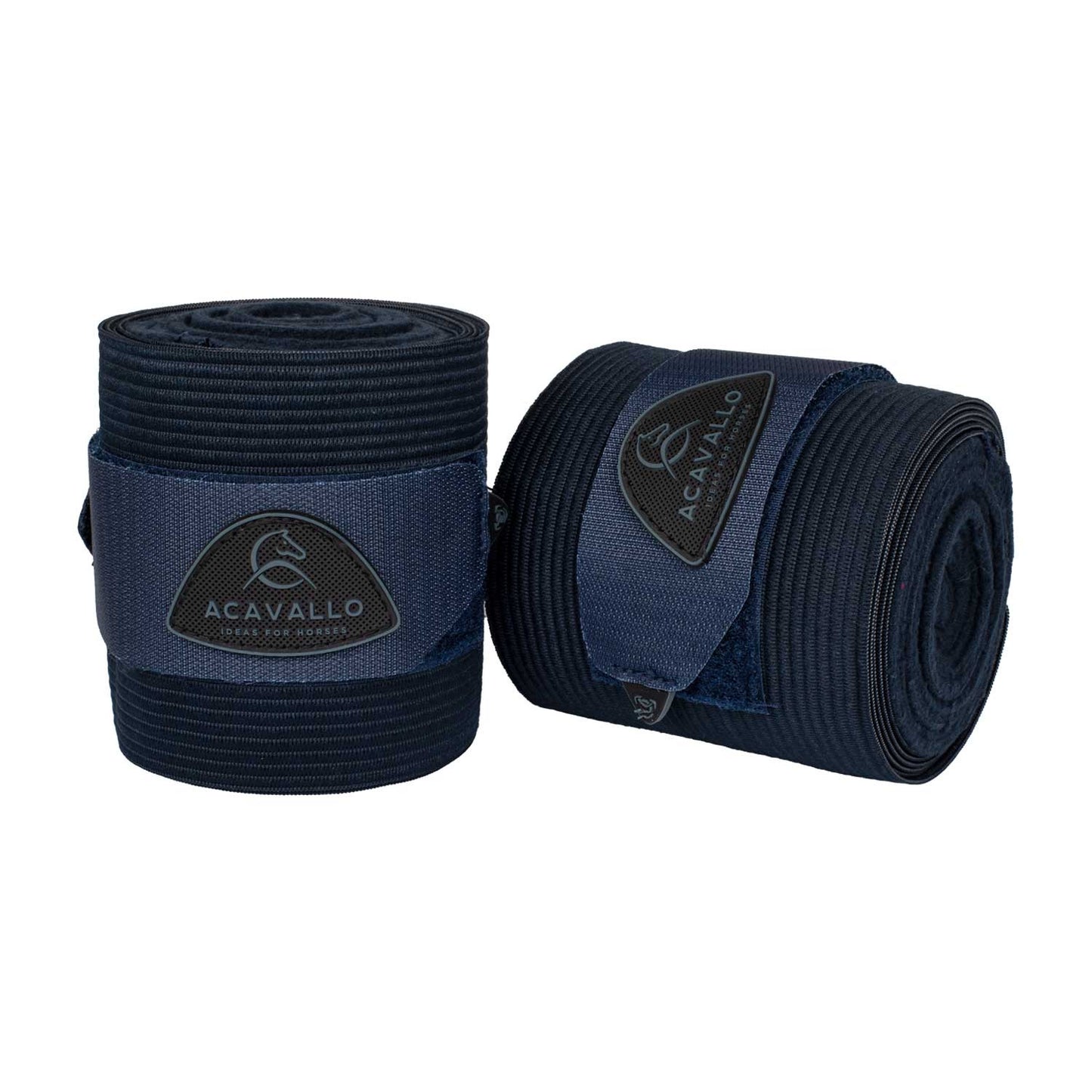 Bandas elásticas de trabajo polar Acavallo - Azul marino