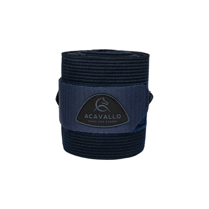 Bandas elásticas de trabajo polar Acavallo - Azul marino