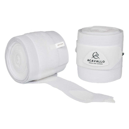 Bandas elásticas de trabajo polar Acavallo - Blanco