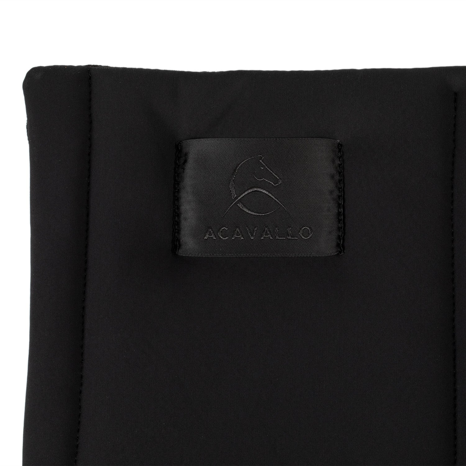 Bajo bandas suaves en tejido técnico Acavallo - Black/Black