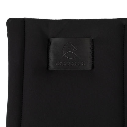 Bajo bandas suaves en tejido técnico Acavallo - Black/Black