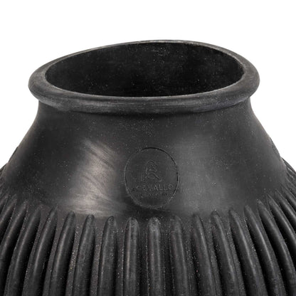 Paraguas en goma con logo Acavallo - Negro