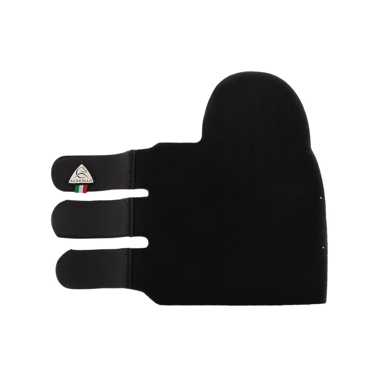 Gel de cola con cierre de velcro Acavallo - Negro
