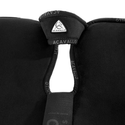 Compensador de pluma WFS pocket gamuza con alza trasera Acavallo - Negro