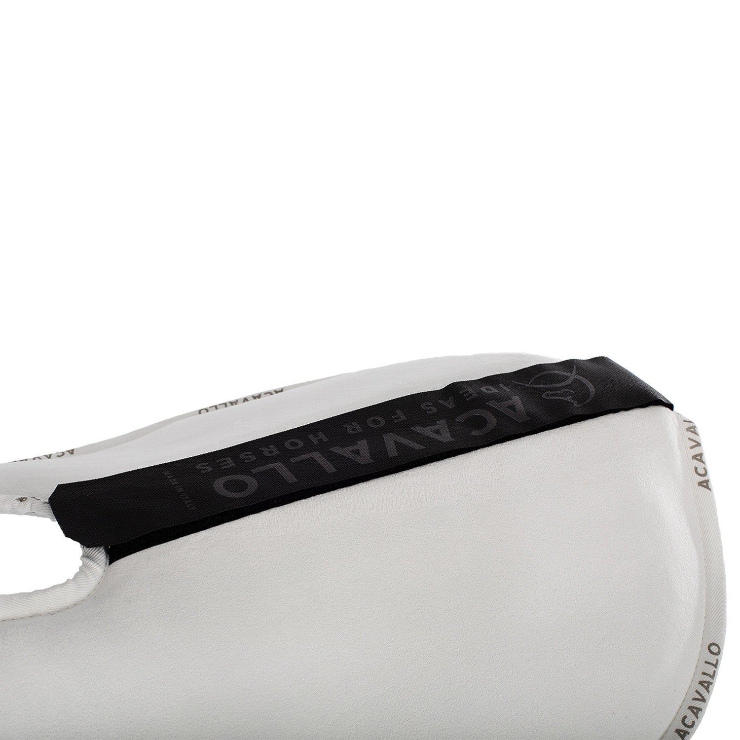 Compensador pluma WFS bolsillo gamuza alza delantera trasera Acavallo - Blanco