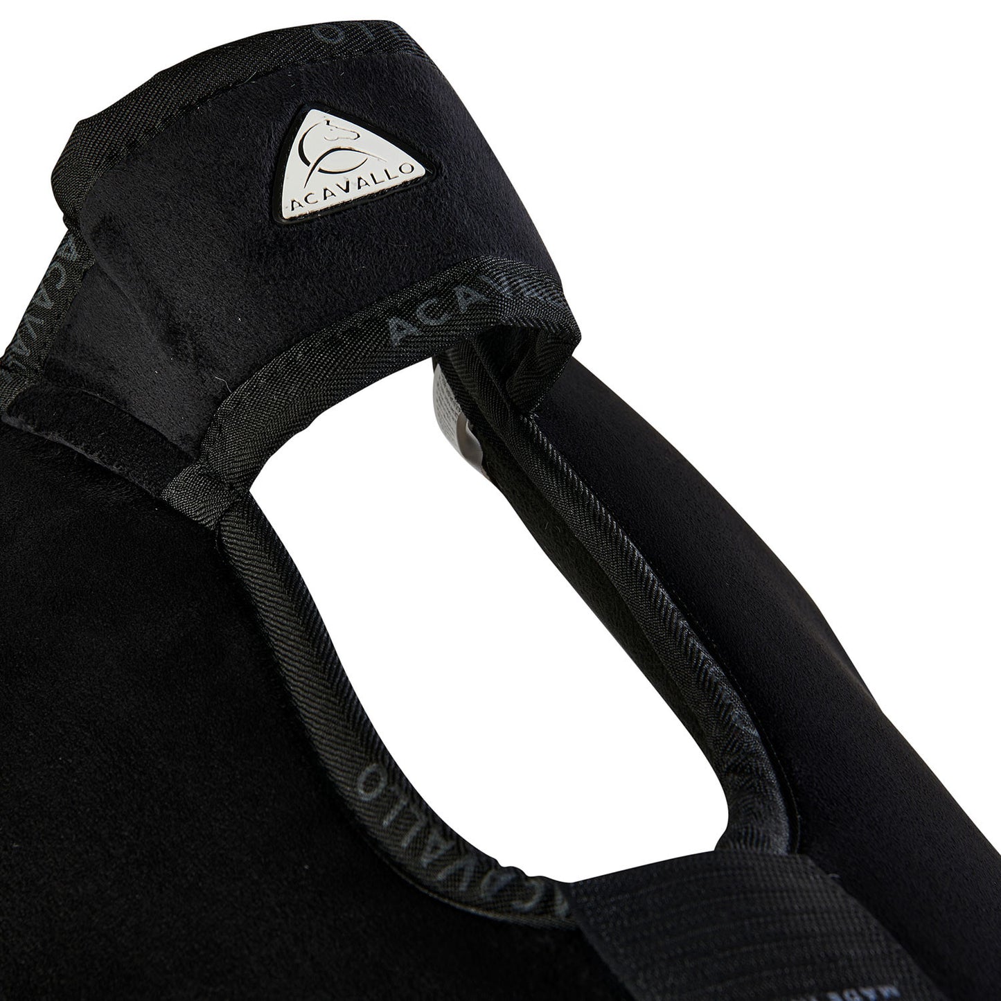 Compensador pluma-FS WFS-FS bolsillo con gamuza plana Acavallo - Negro