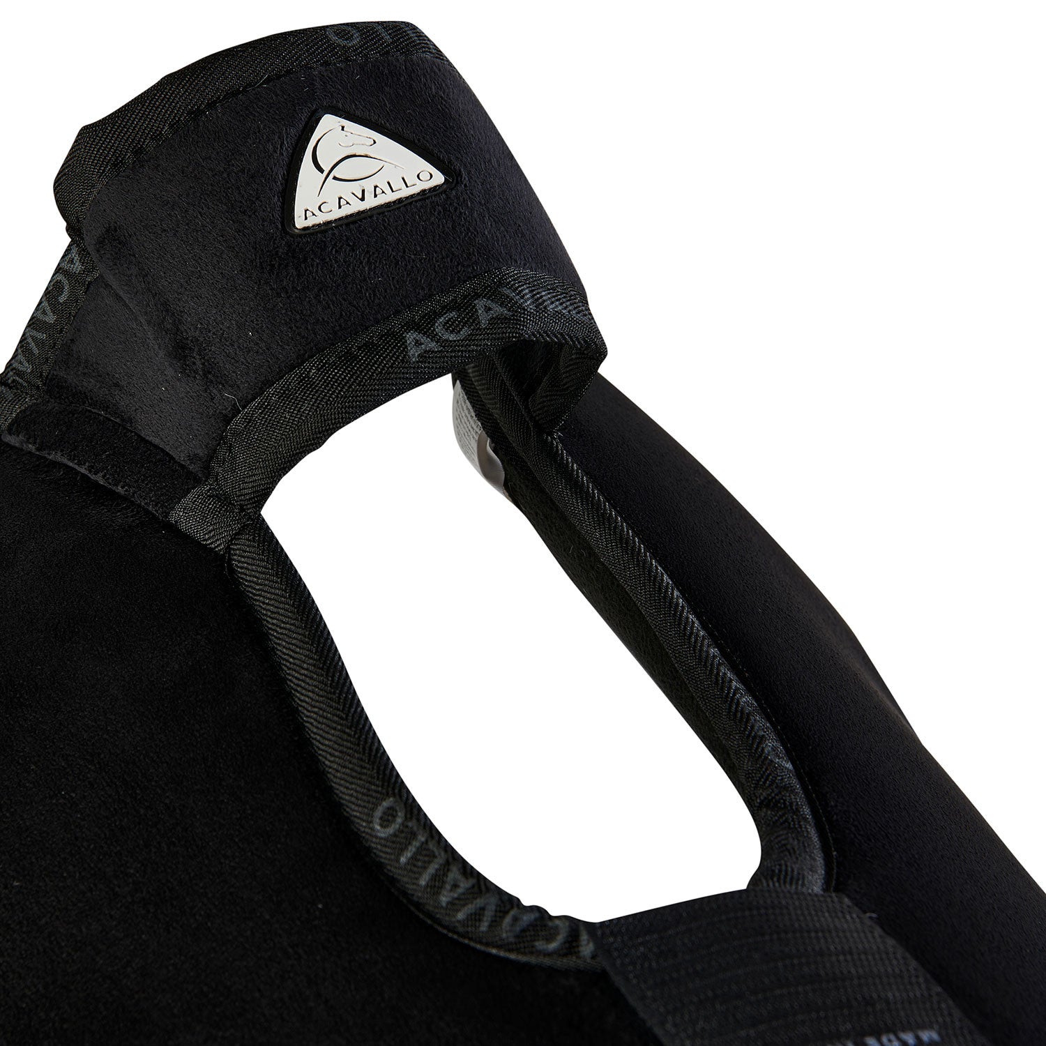 Compensador pluma-FS WFS-FS bolsillo con gamuza plana Acavallo - Negro
