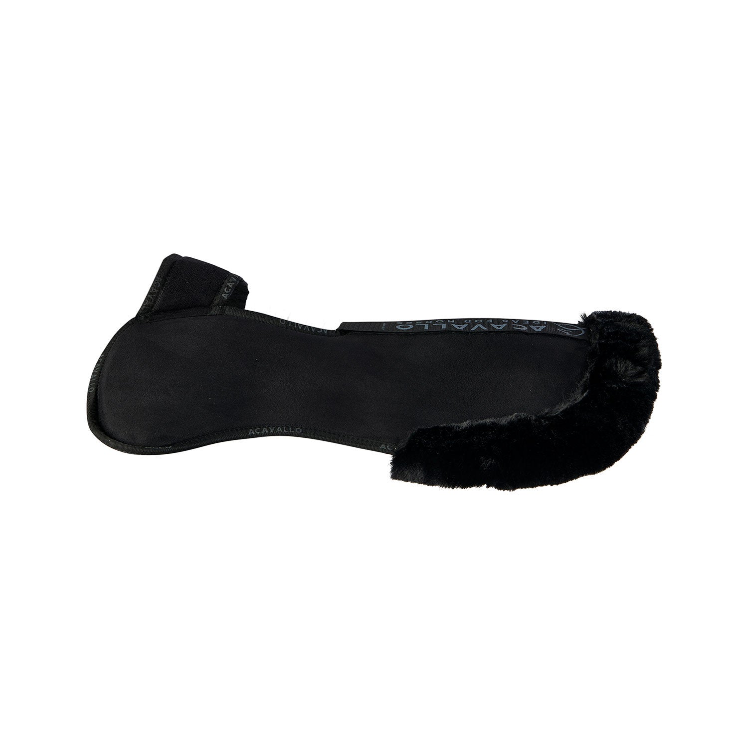 Compensador pluma-FS WFS-FS bolsillo con gamuza plana Acavallo - Negro