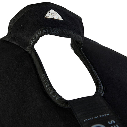 Compensador pluma-FS WFS-FS bolsillo con gamuza plana Acavallo - Negro