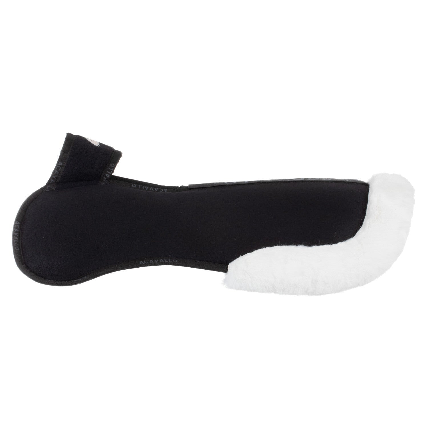 Compensador Piuma-FS WFS-FS pocket con gamuza, alza delantera Acavallo - Negro