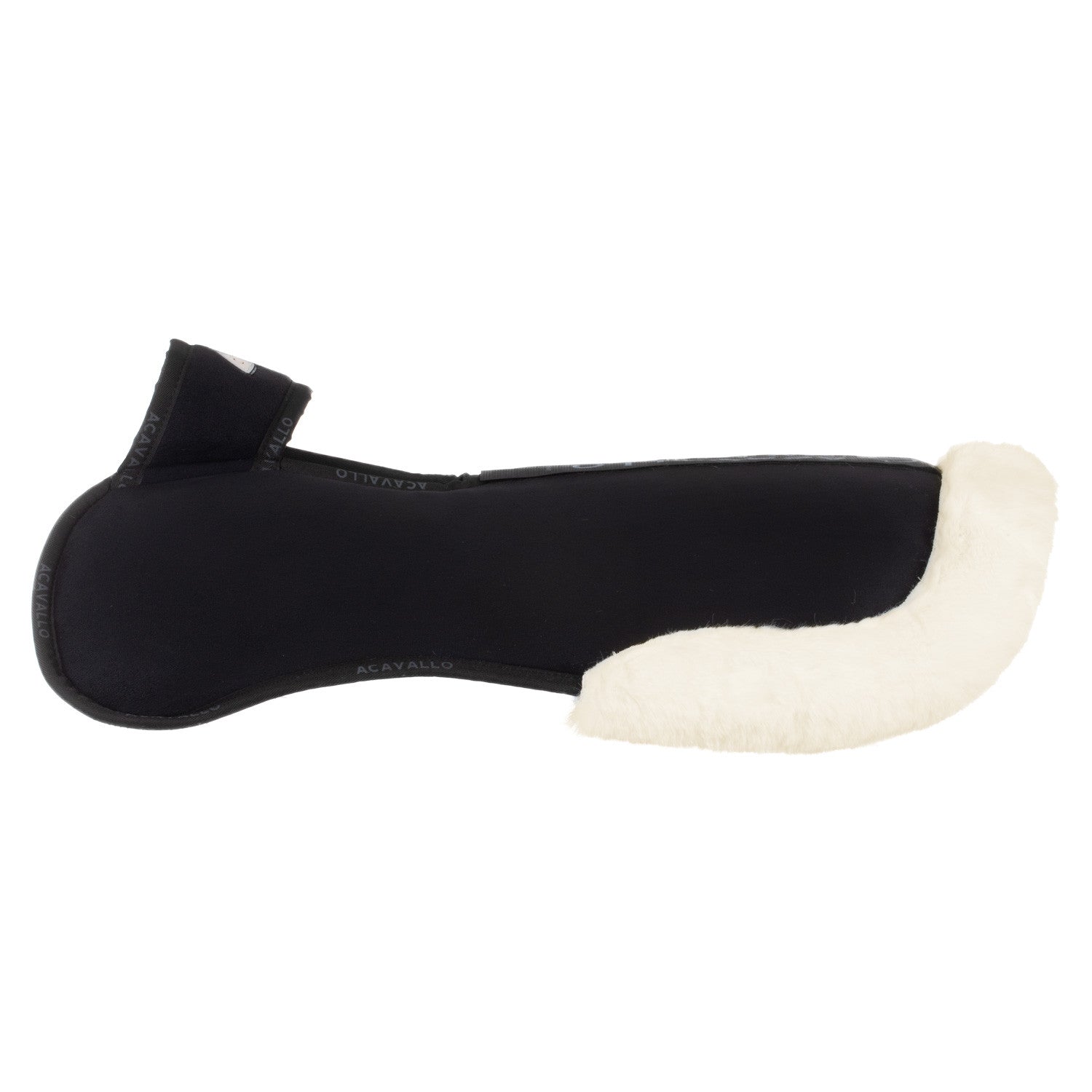 Compensador Piuma-FS WFS-FS pocket con gamuza, alza delantera Acavallo - Negro