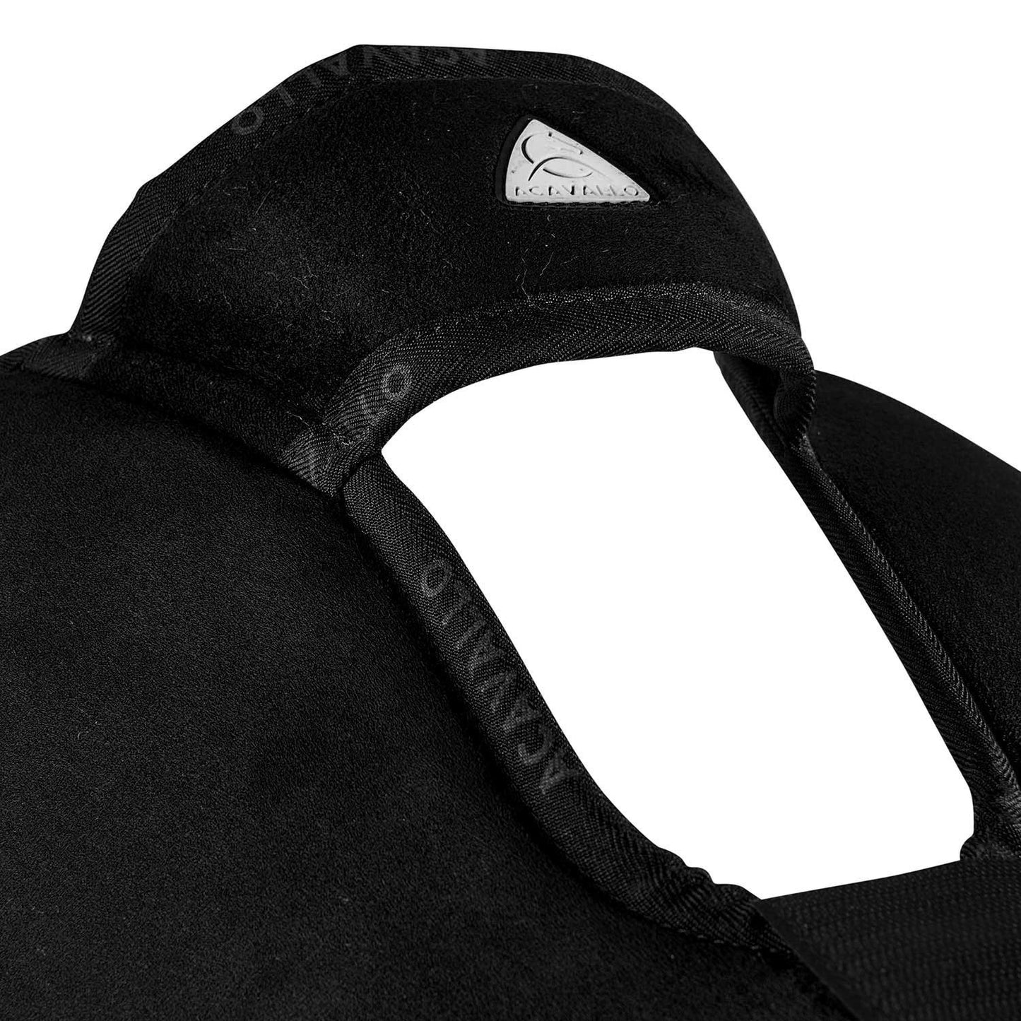 Compensador Piuma-FS WFS-FS pocket con gamuza, alza delantera Acavallo - Negro
