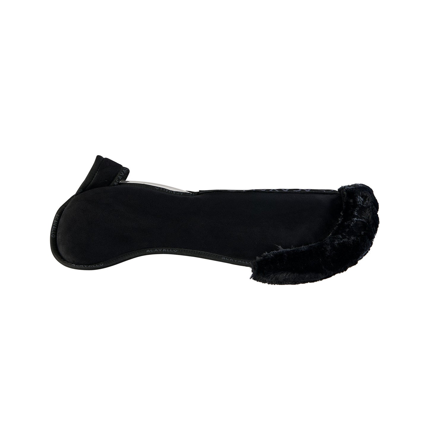 Compensador pluma-FS WFS-FS bolsillo gamuza alza trasera Acavallo - Negro