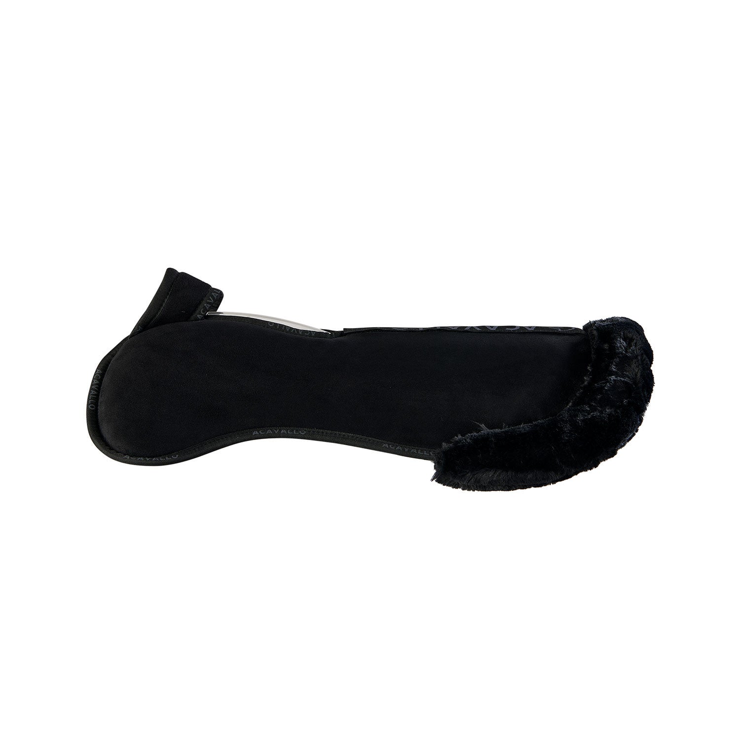 Compensador pluma-FS WFS-FS bolsillo gamuza alza trasera Acavallo - Negro