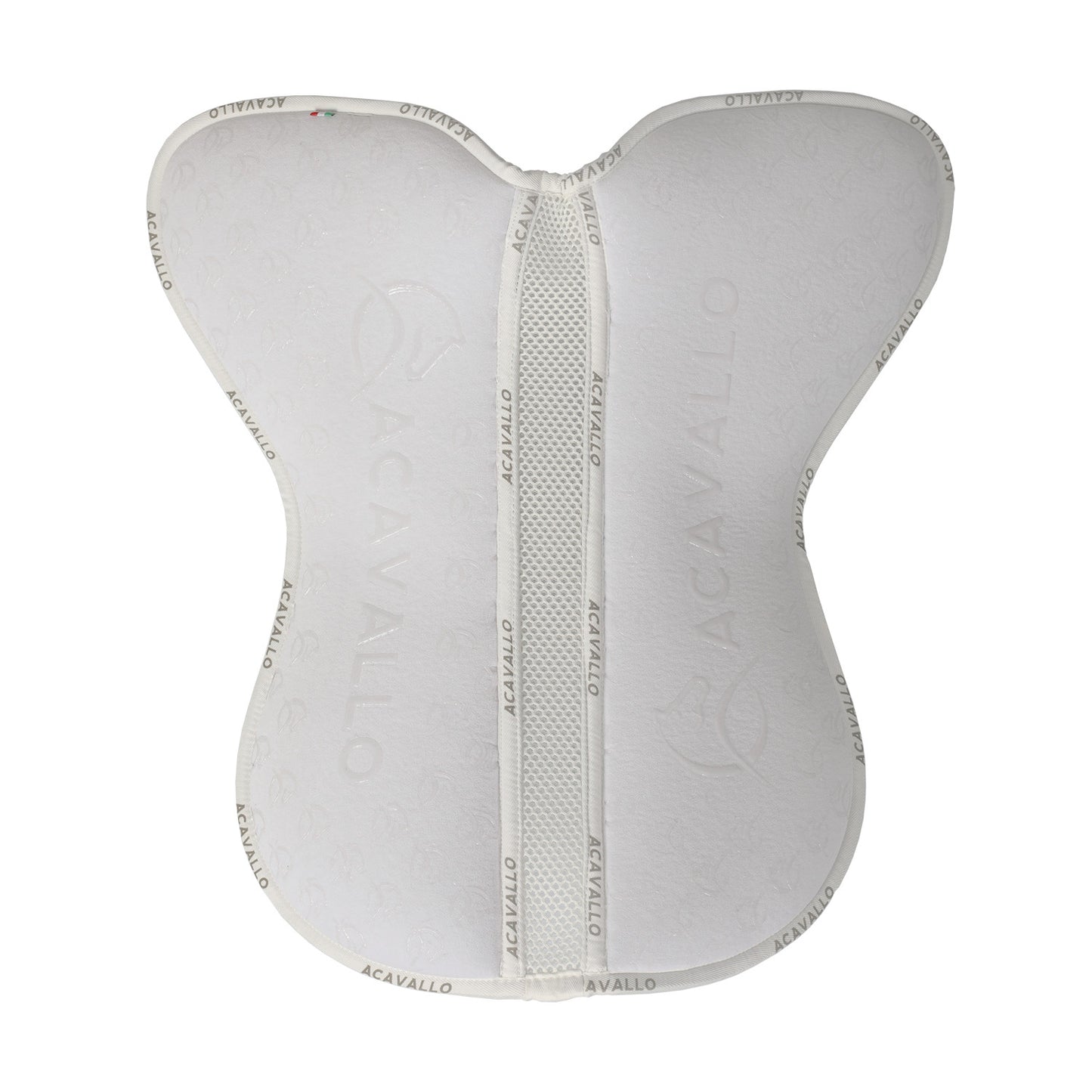 Compensador MF Jccs SW-3DS con louvre grip silicona flat Acavallo - Blanco