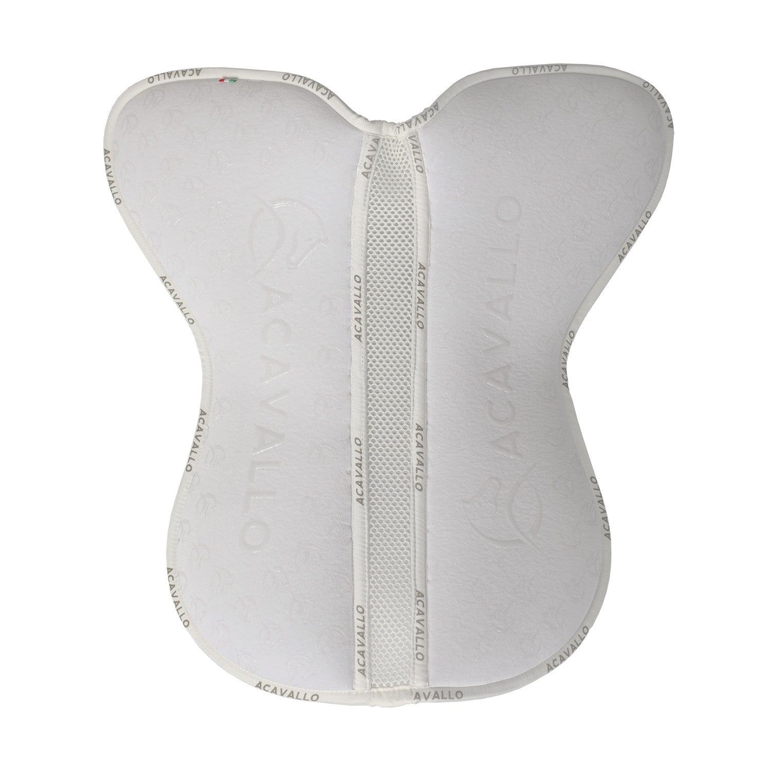 Compensador MF Jccs SW-3DS con louvre grip silicona flat Acavallo - Blanco