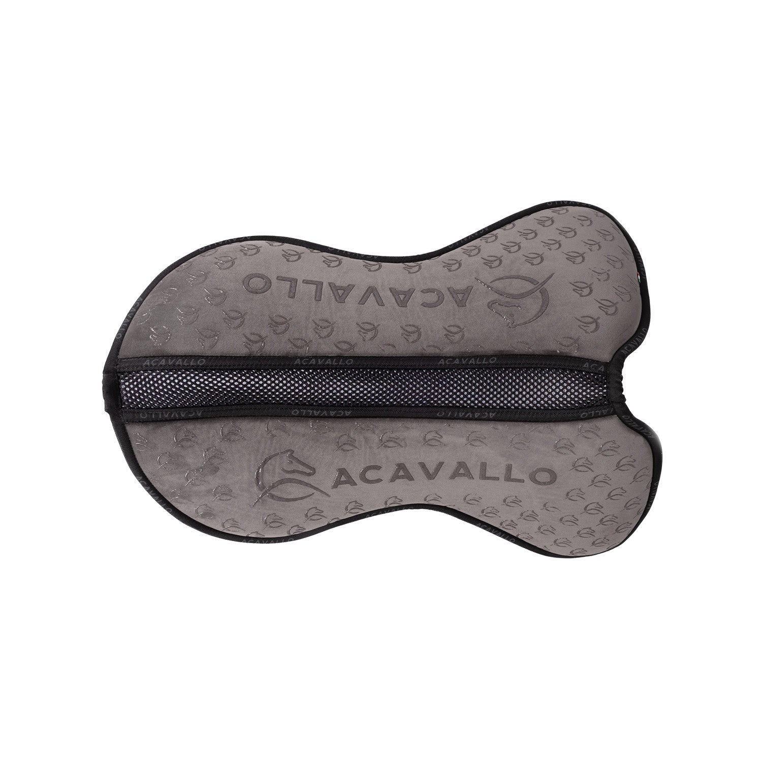 Compensador MF Jccs SW-3DS con louvre grip silicona flat Acavallo - Gris