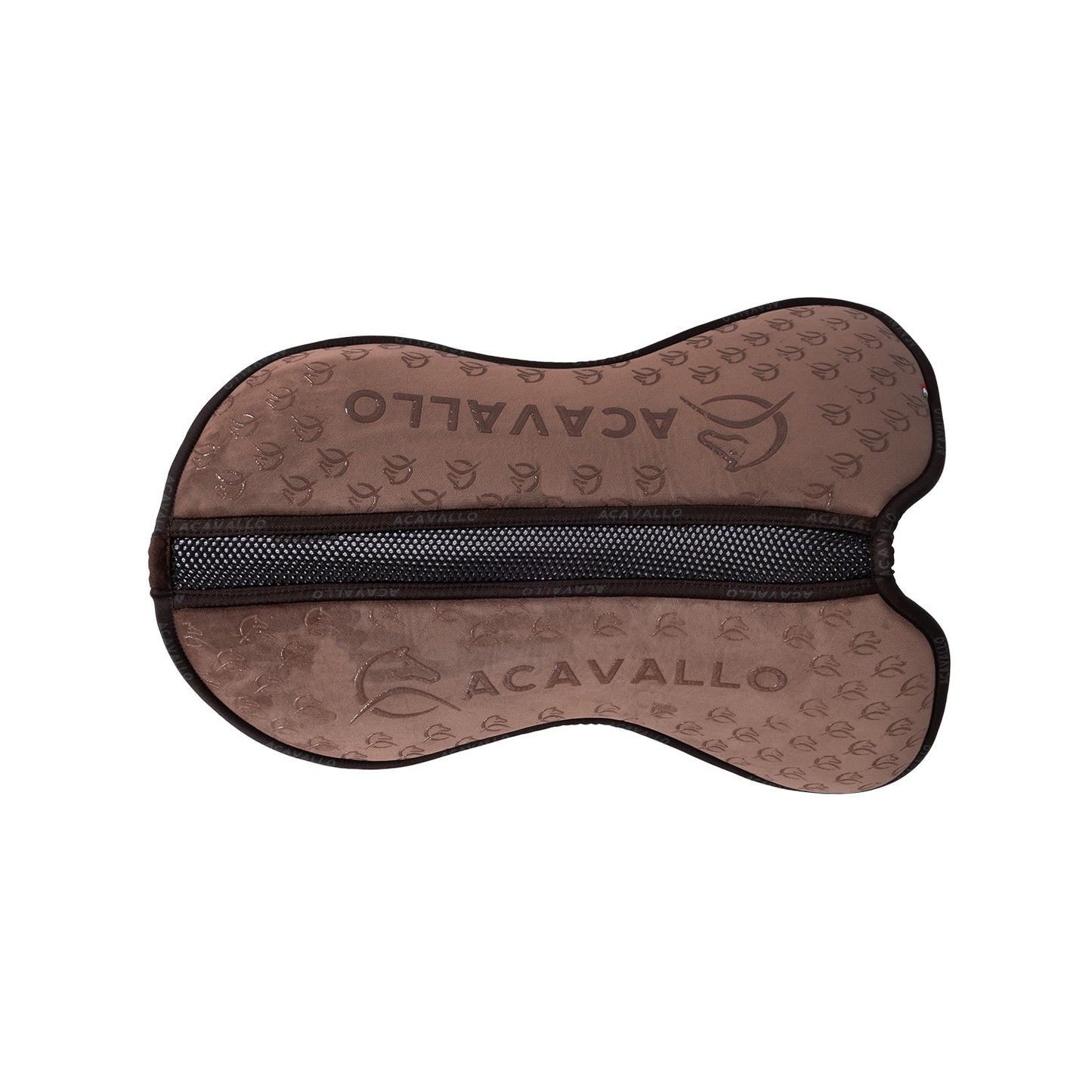 Compensador MF Jccs SW-3DS con louvre grip silicona flat Acavallo - Marrón