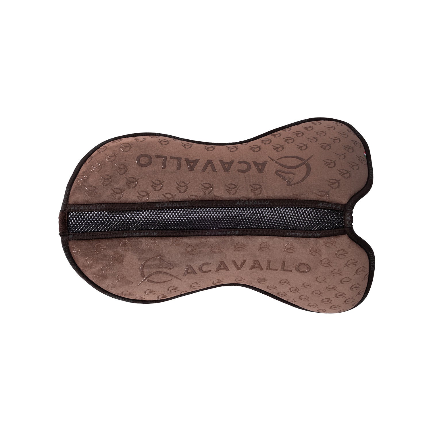 Compensador MF Jccs SW-3DS con louvre grip silicona flat Acavallo - Marrón
