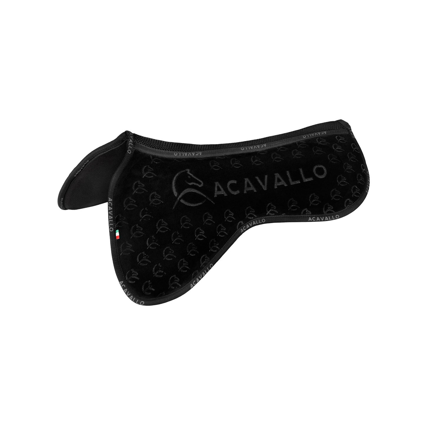 Compensador MF Jccs SW-3DS con louvre grip silicona flat Acavallo - Negro