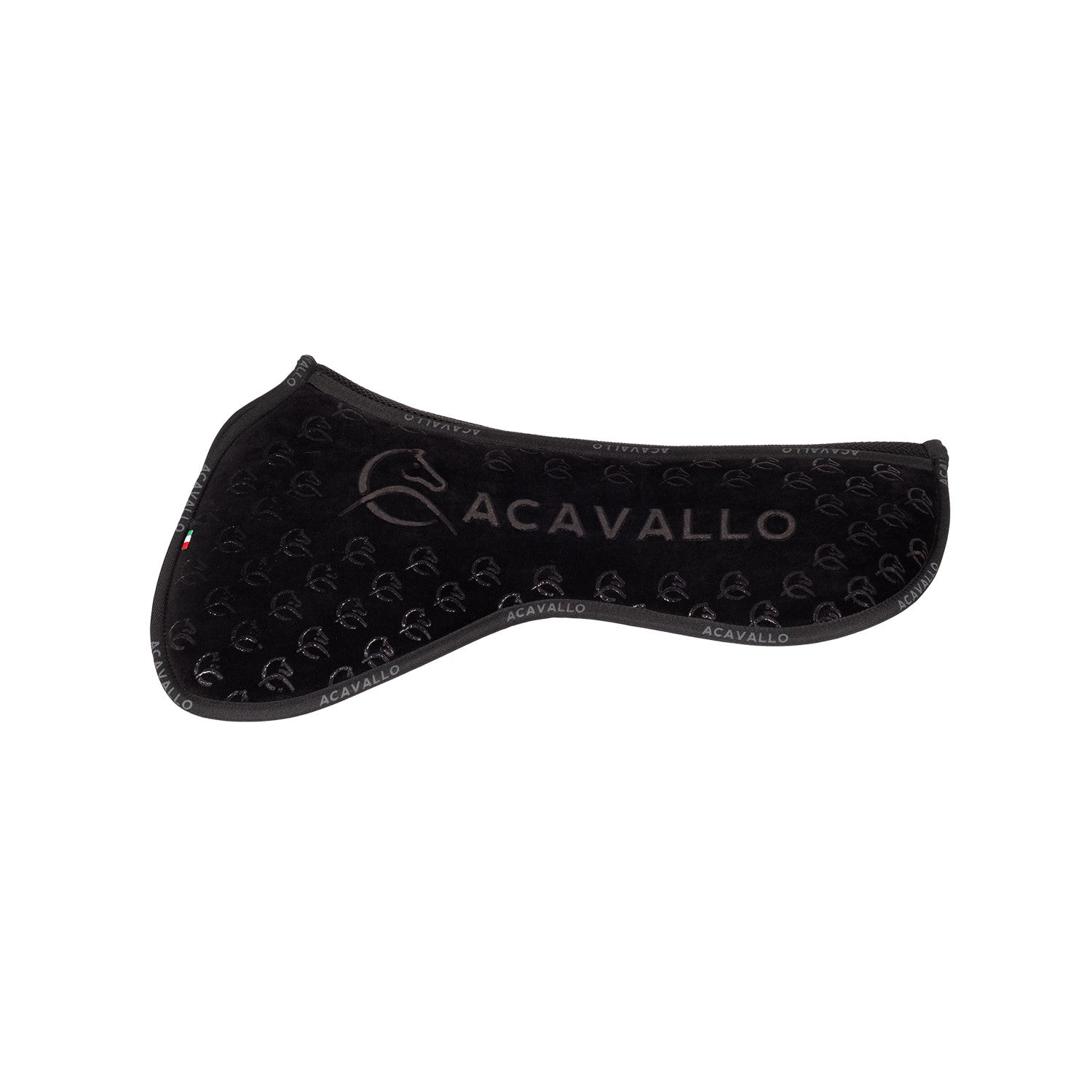 Compensador MF Jccs SW-3DS con louvre grip silicona flat Acavallo - Negro