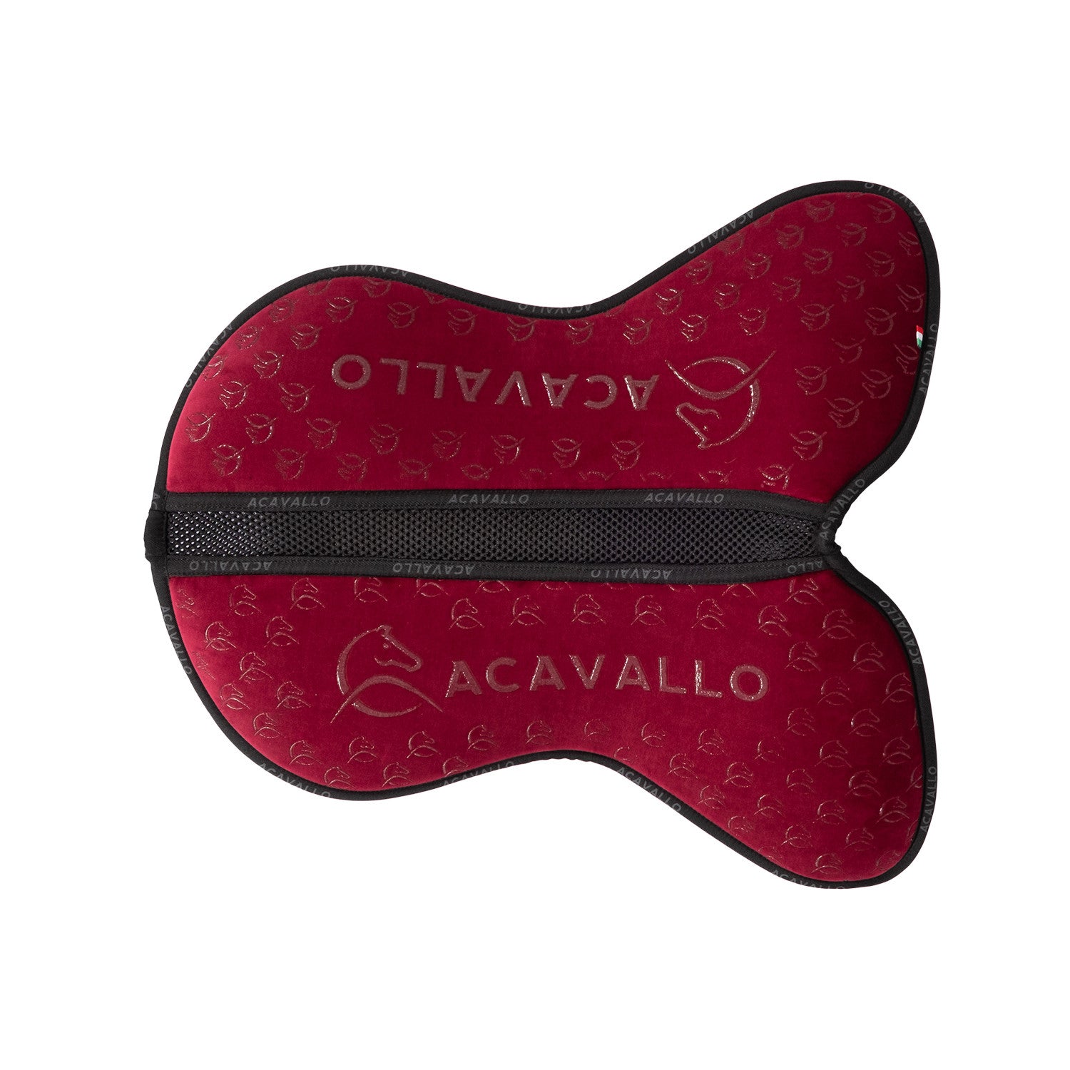 Compensador MF Jccs SW-3DS con louvre grip silicona flat Acavallo - Vino