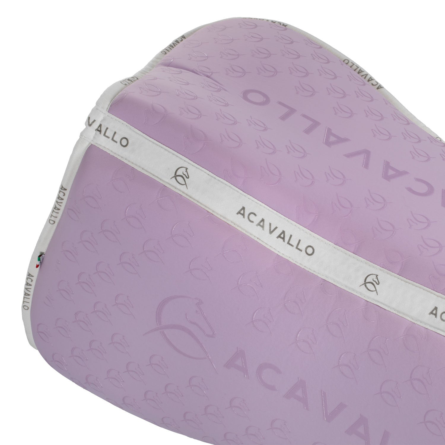 Compensador MF HPS cw-cs con empuñadura de bambú silicona plana Acavallo - Lilla/White