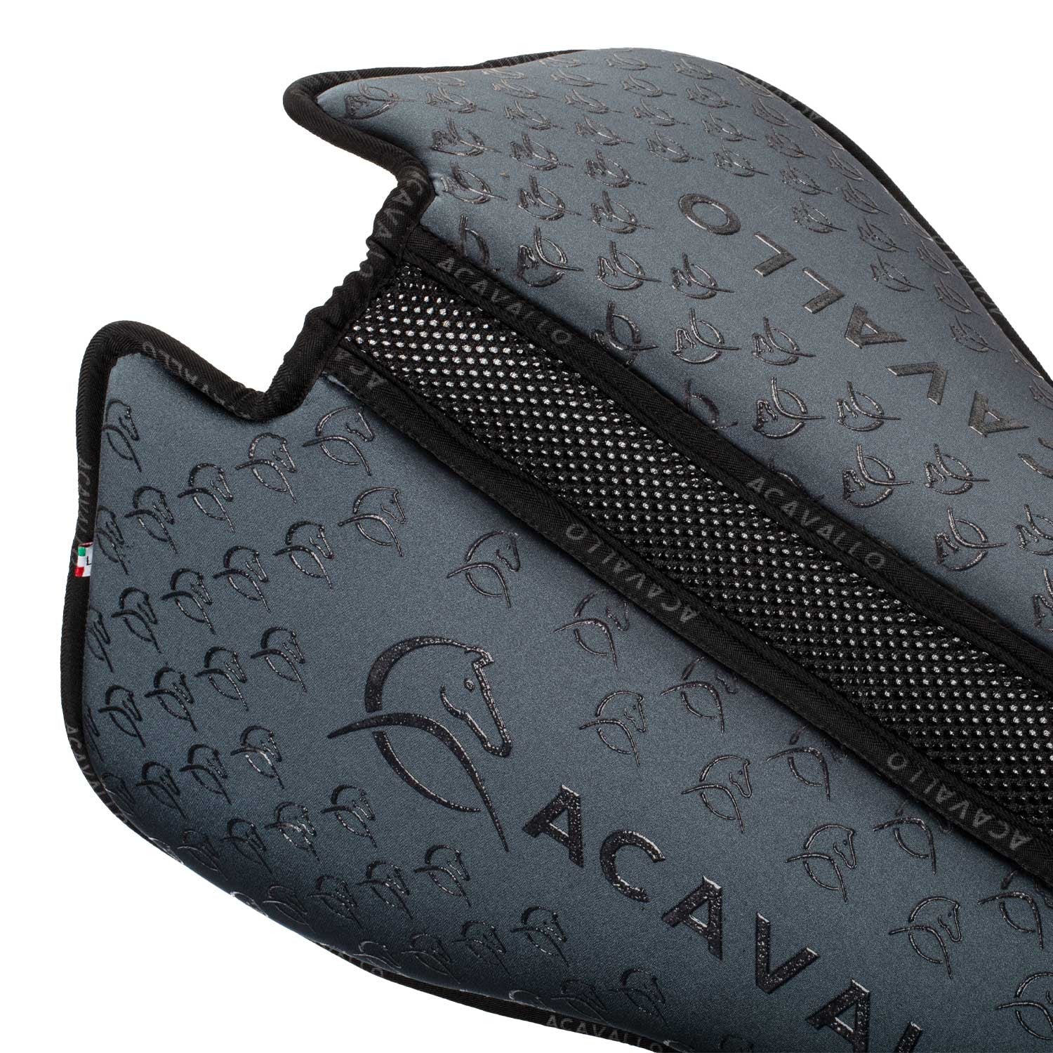 Compensador mf ds sw-3ds elastán y bambú grip silicona flat Acavallo - Smoke Dore/Black