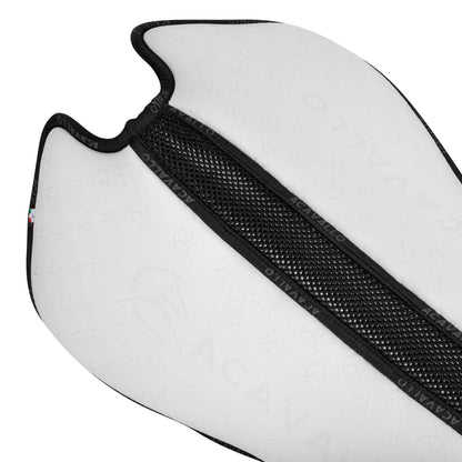 Compensador mf ds sw-3ds elastán y bambú grip silicona flat Acavallo - White/Black