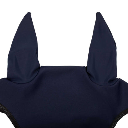 Gorro elástico con logo siliconado Acavallo - Deep Blue/Black