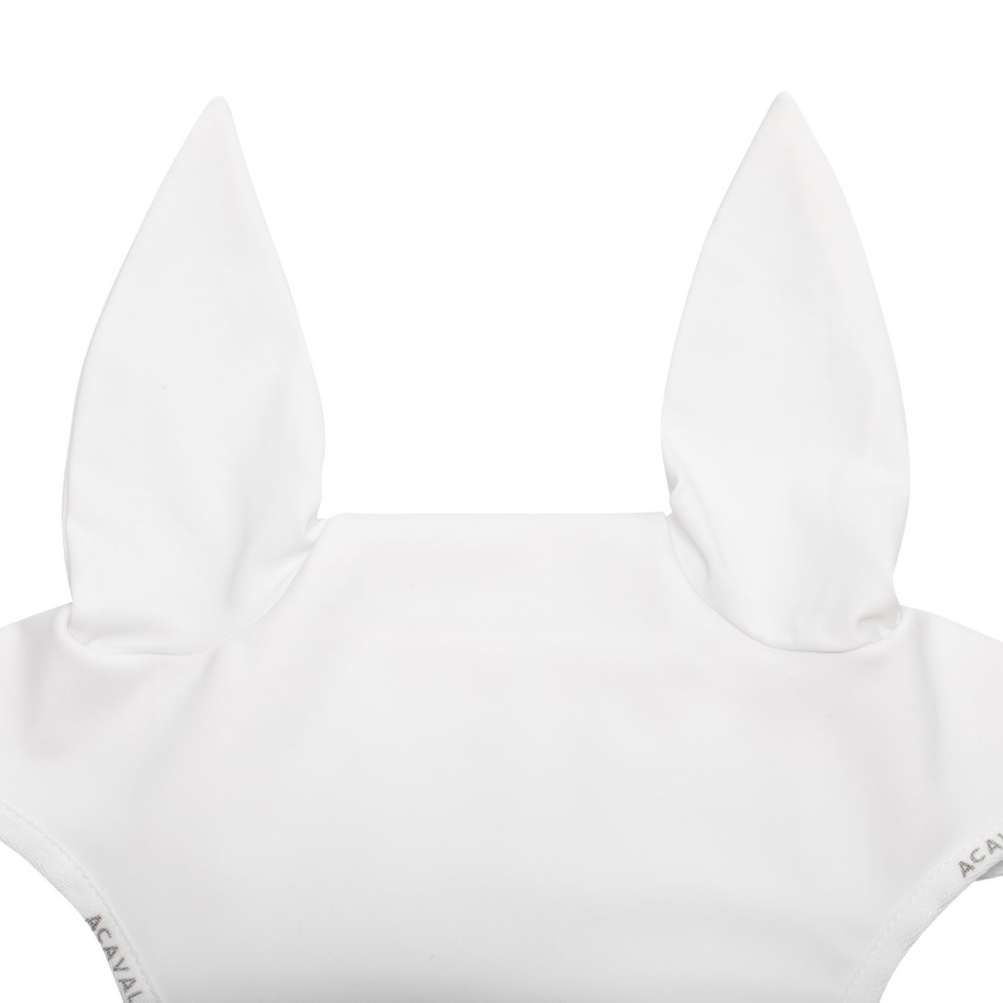Gorro elástico con logo siliconado Acavallo - White/White