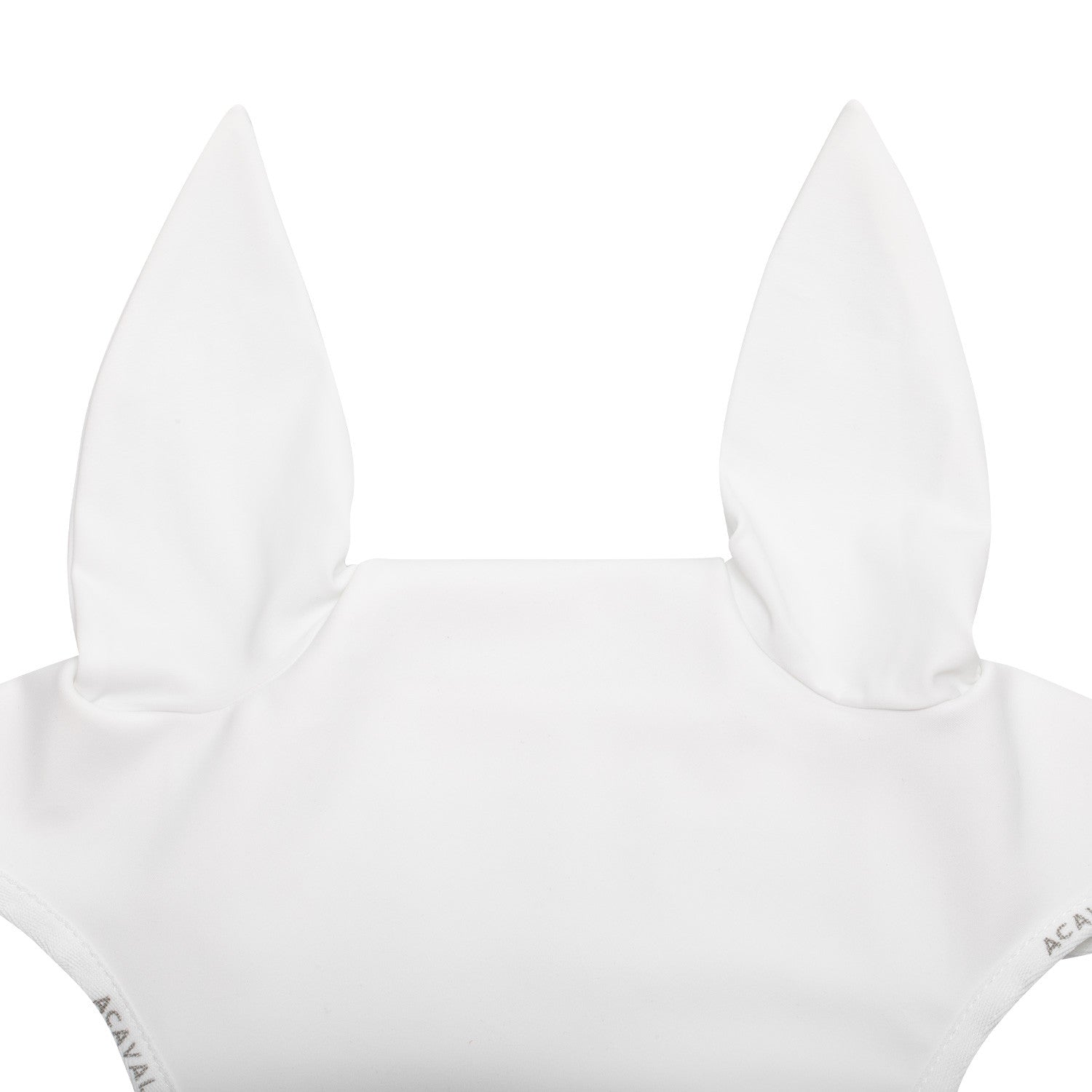 Gorro elástico con logo siliconado Acavallo - White/White