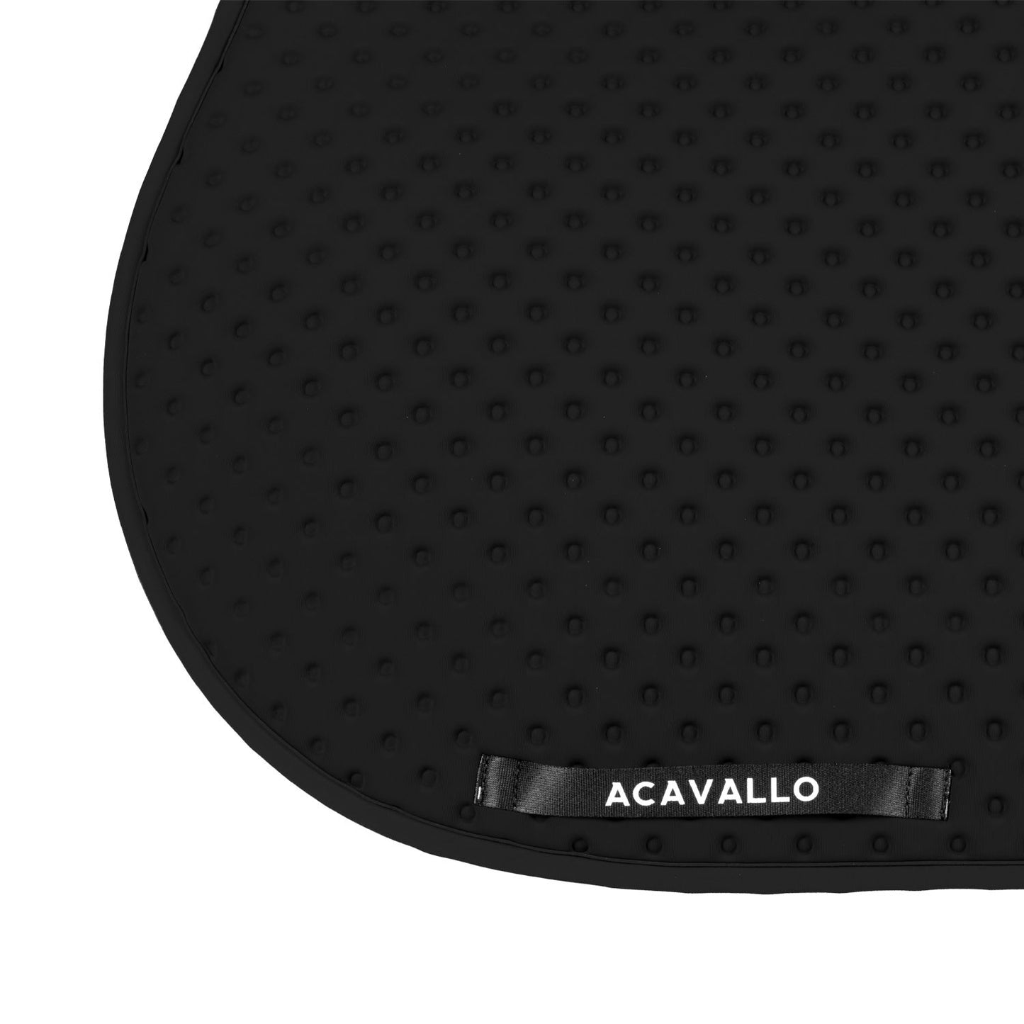 Silla de salto Sublime en tejido técnico de lunares Acavallo - Negro